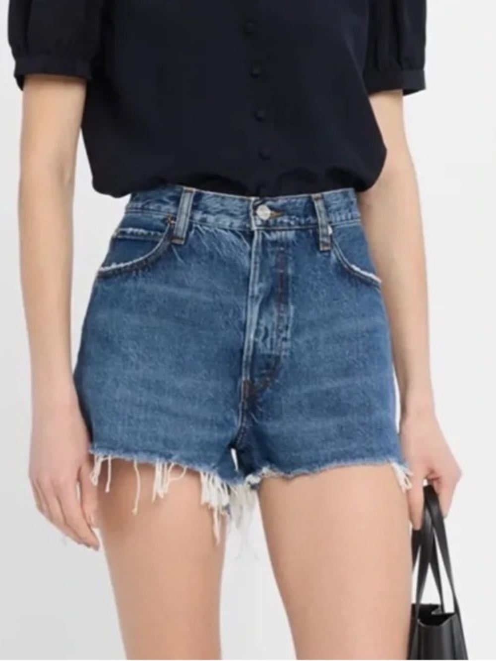 Frame Dare Denim Shorts : 25